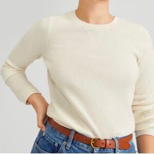 Everlane Thermal Waffle Knit Shirt